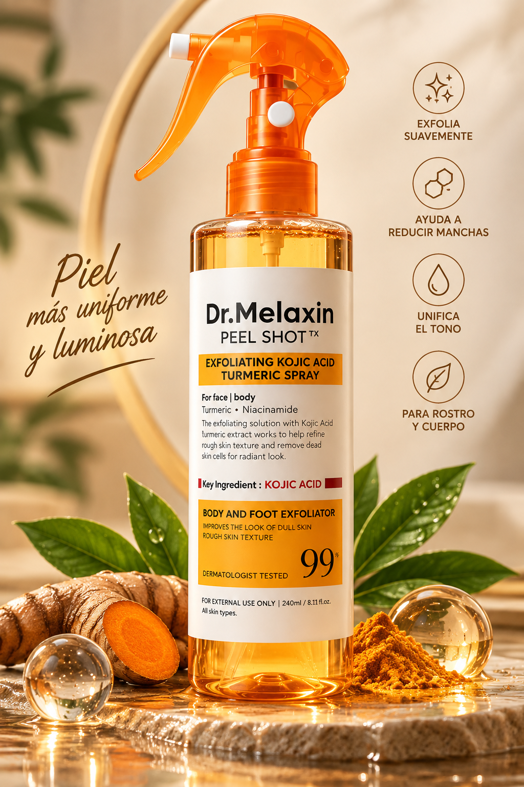 MELAXIN - Exfoliante Aclarante